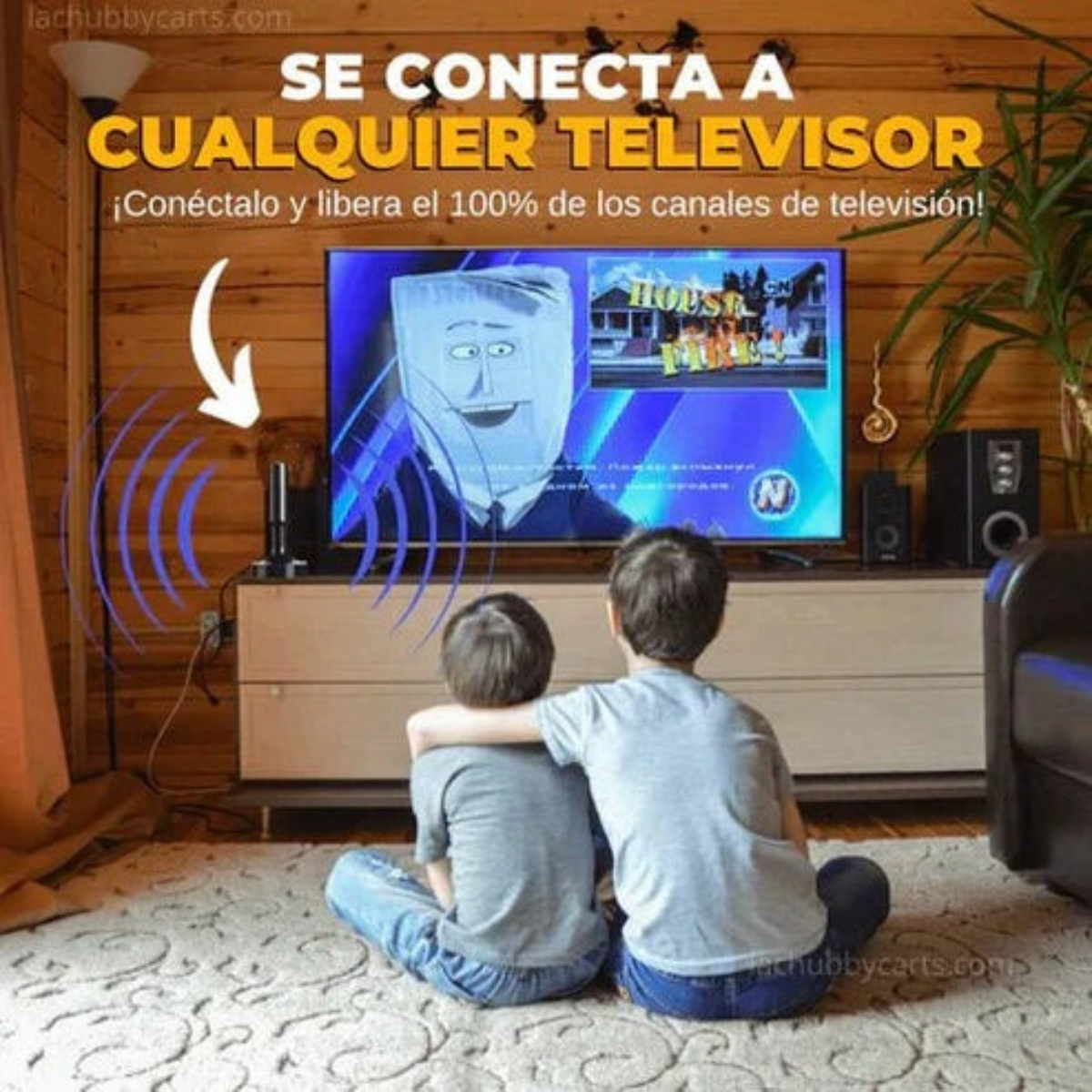 Antena Smart 4K Para Todos Los Televisores